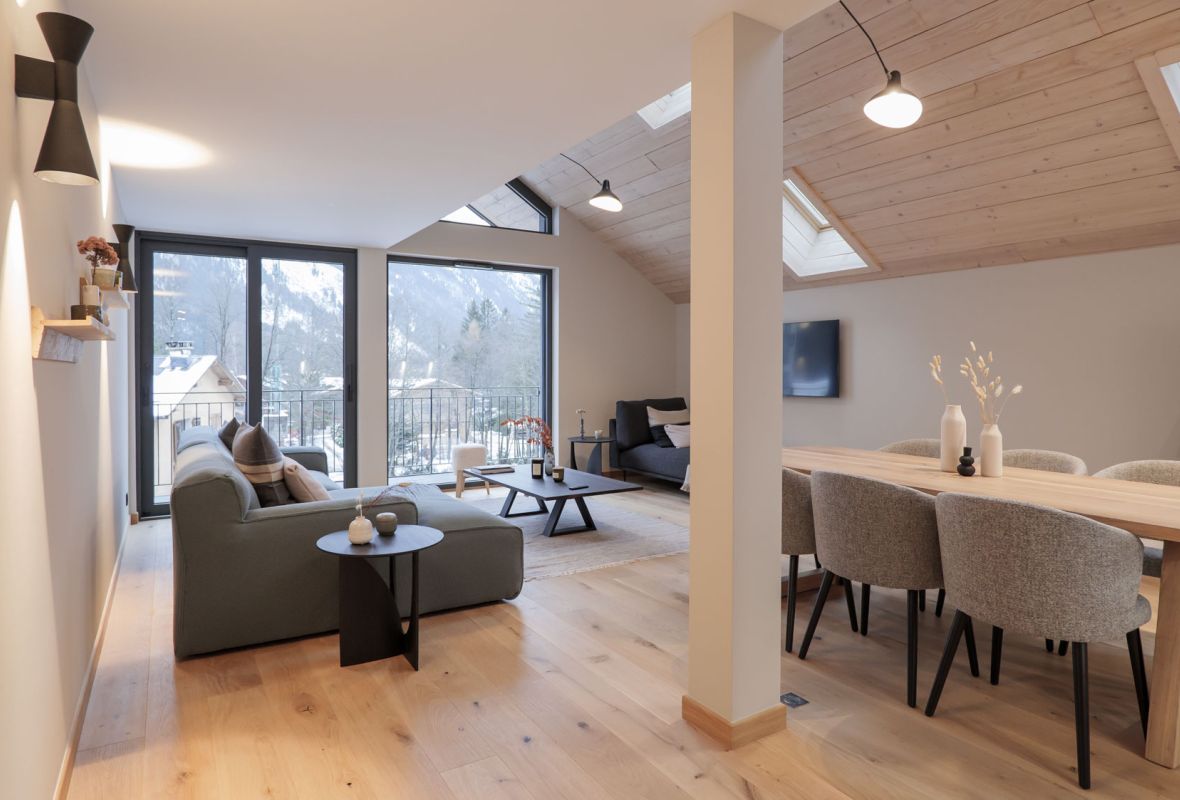 appartement en location à chamonix mont-blanc hyttalodge rental accomodation luxury apartments