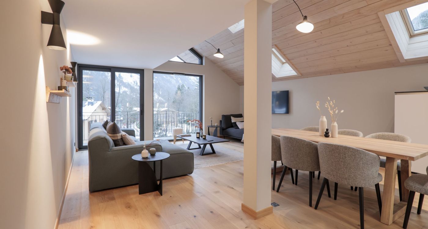 appartement en location à chamonix mont-blanc hyttalodge rental accomodation luxury apartments