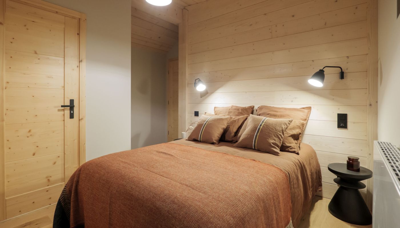 appartement en location à chamonix mont-blanc hyttalodge rental accomodation luxury bedrooms