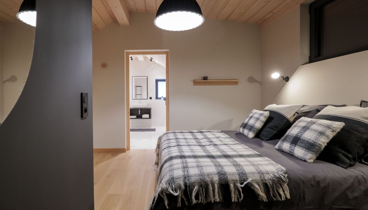 appartement en location à chamonix mont-blanc hyttalodge rental accomodation luxury bedrooms