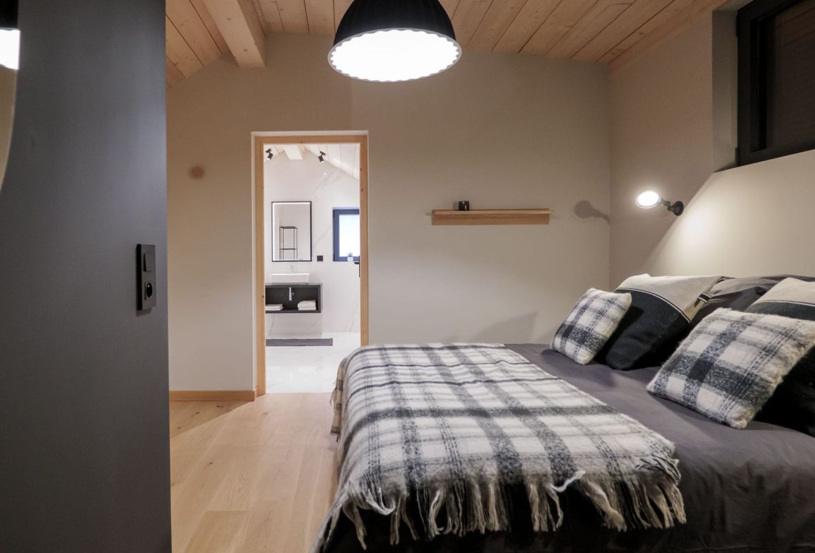 rental accomodation chamonix mont-blanc hyttalodge rooms luxe kitchen
