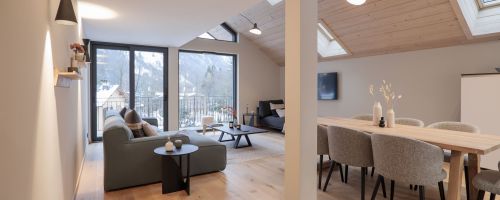 appartement en location à chamonix mont-blanc hyttalodge rental accomodation luxury apartments