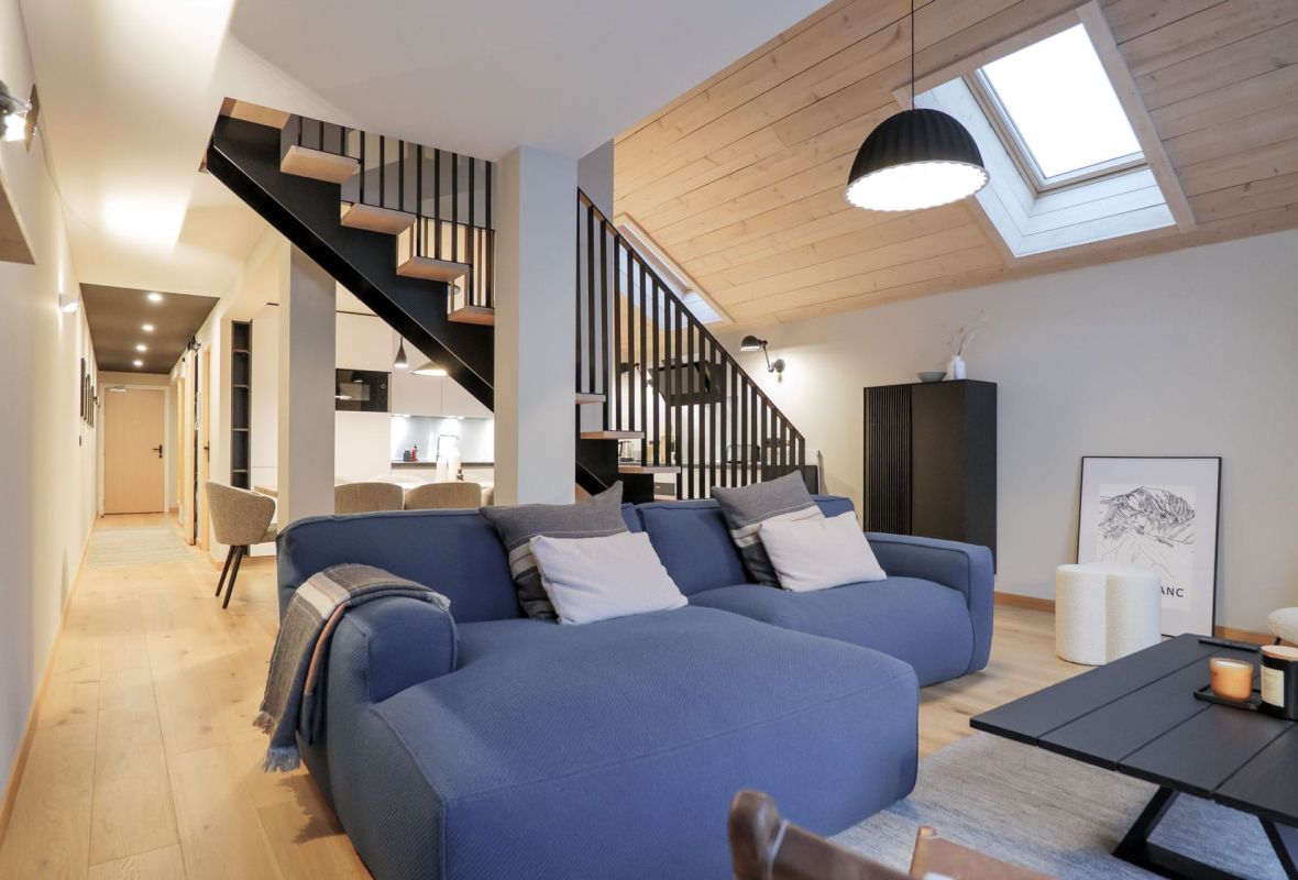 location rental accomodation appartement loft chamonix mont-blanc hyttalodge holidays